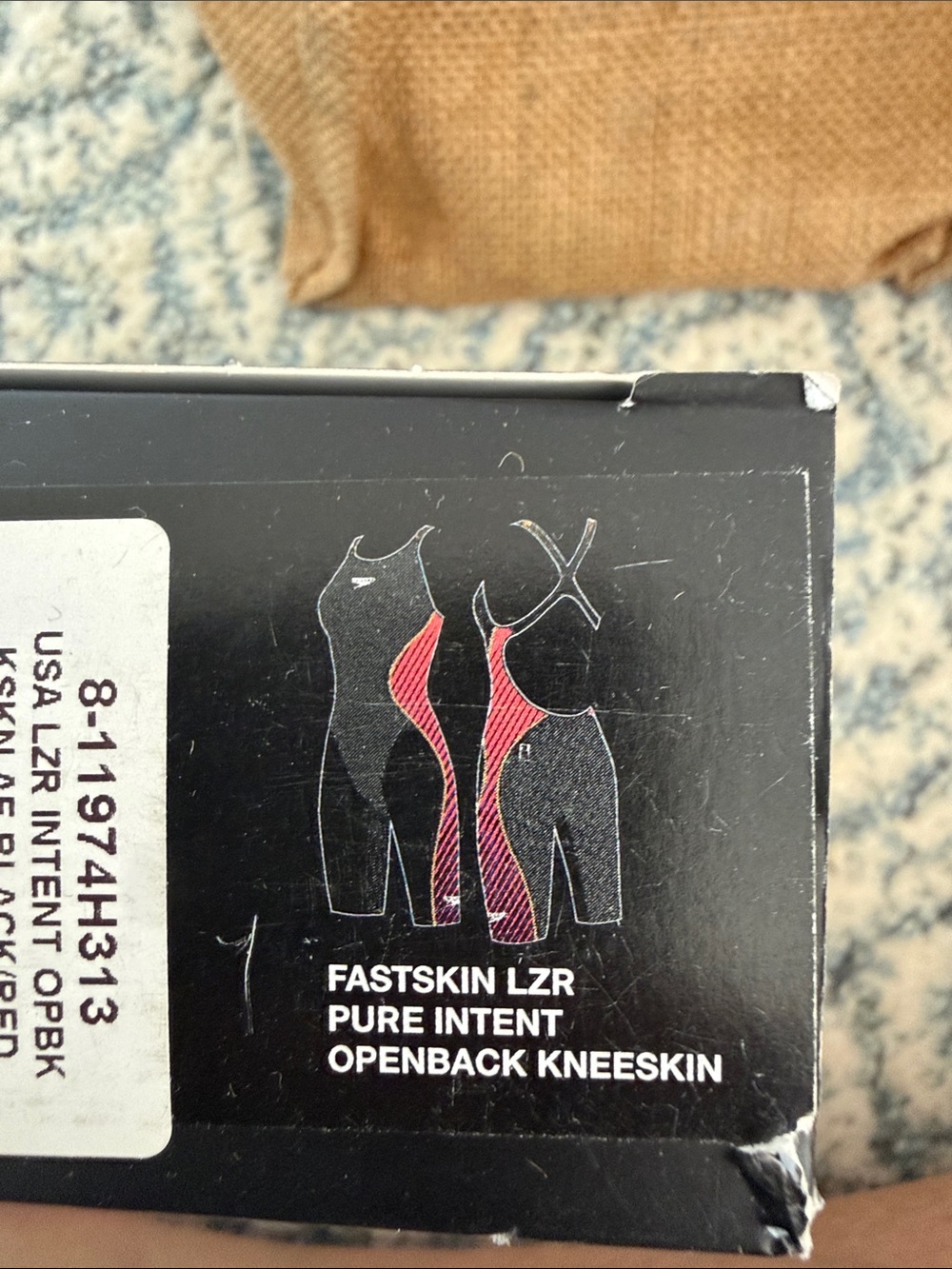 Speedo Fastskin LZR Pure Intent Racing Kneeskin - Black